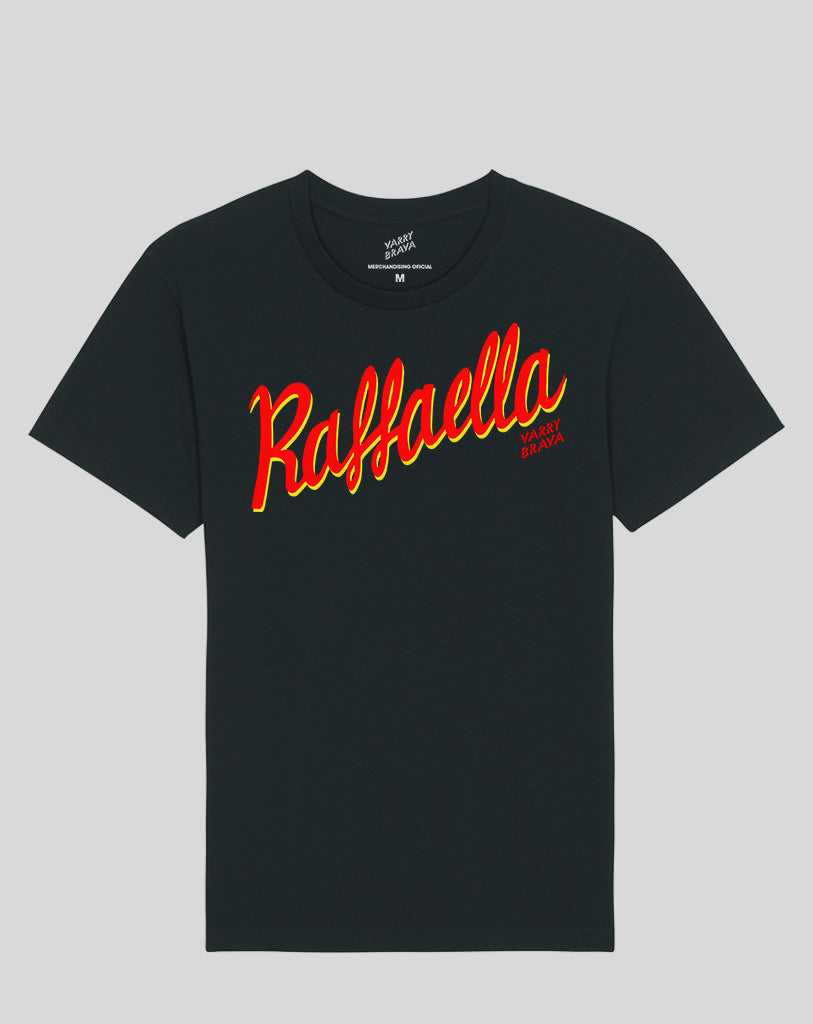 Camiseta "Raffaella" Negra